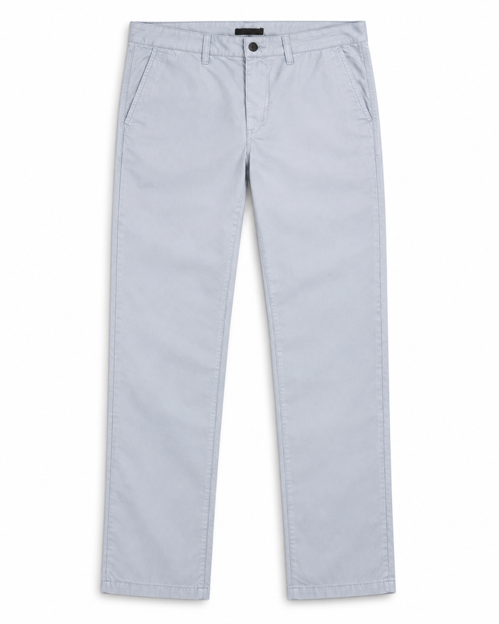 Light Grey Slim Fit Cotton Jeans