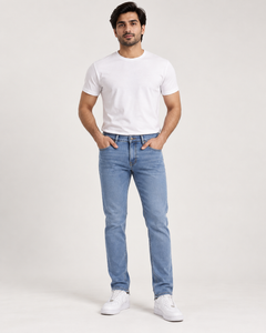 Light Blue Slim Fit Jeans