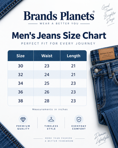 Blue Stonewash Regular Fit Jeans